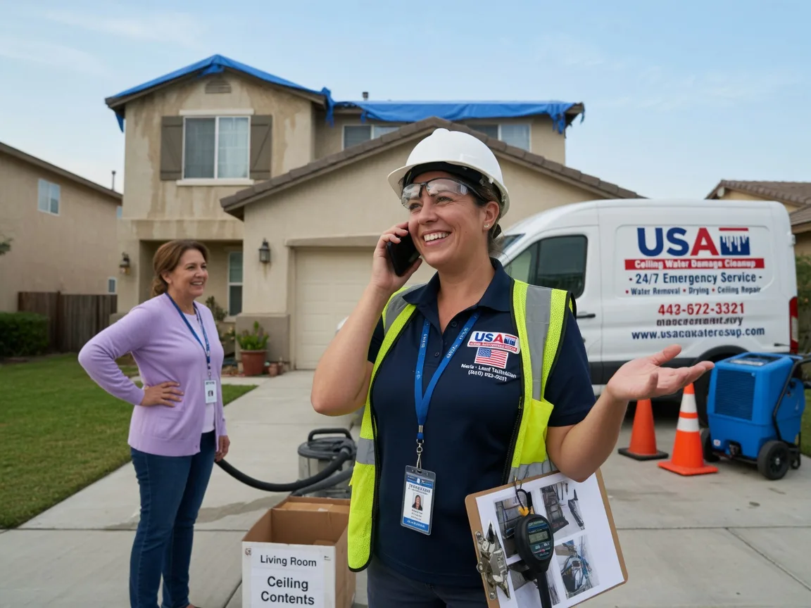 Ceiling Water Damage Restoration Ames, IA FAQs