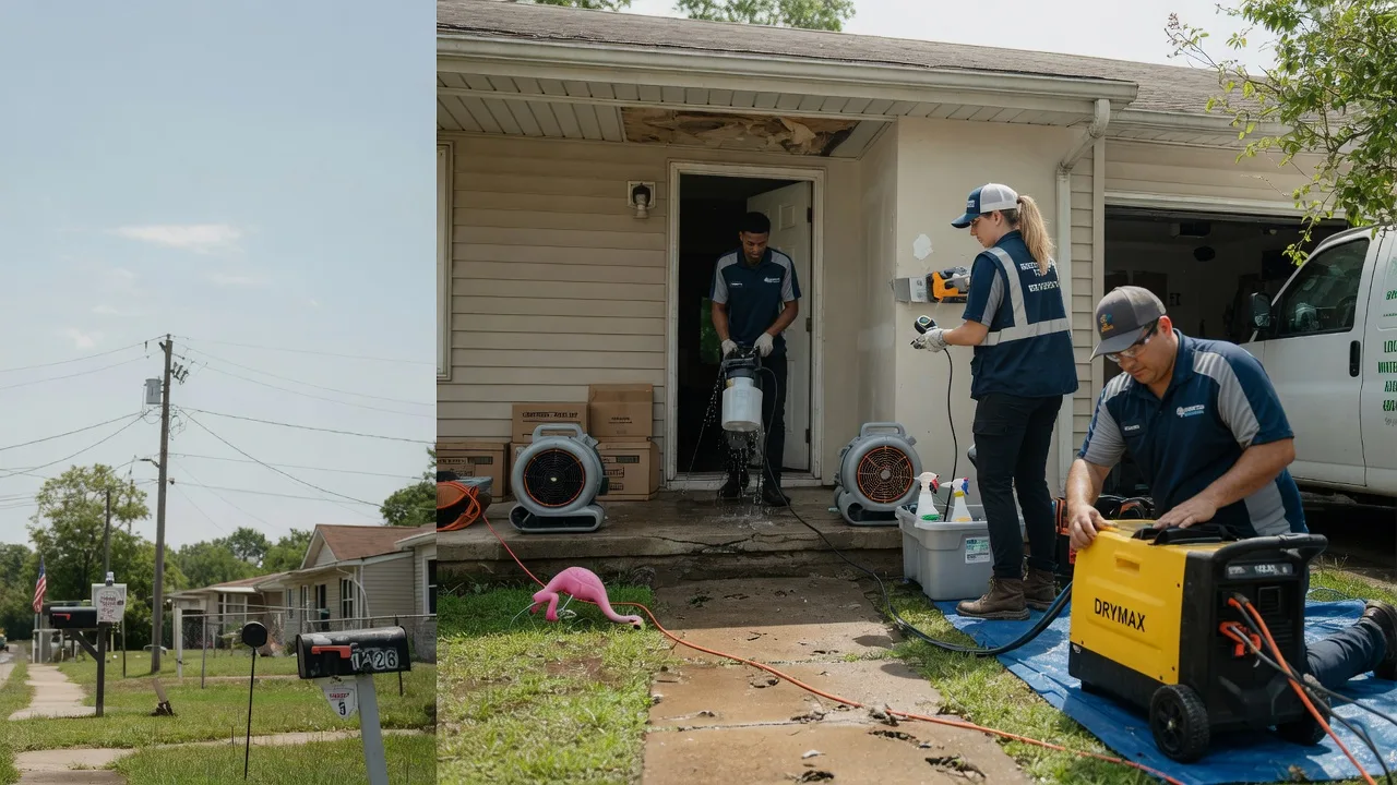 Storm Damage Water Removal in Ames, IA near me